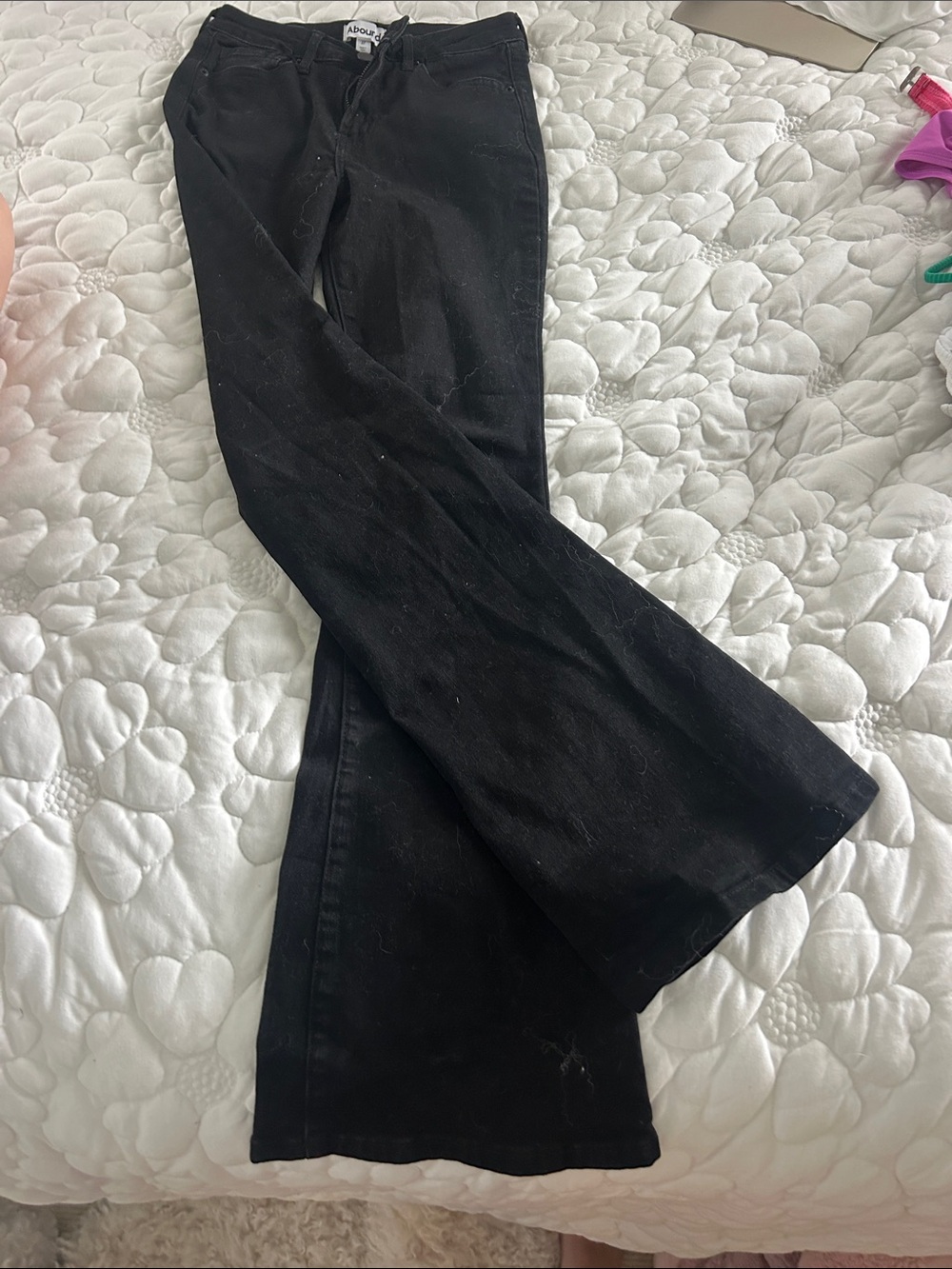 Abound Black Flare Jeans